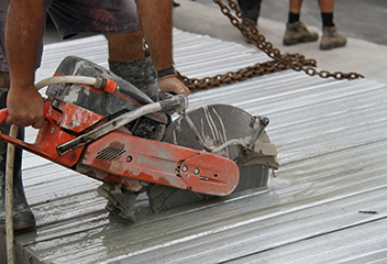 Hand Sawing by Concrete Cutting Sydney